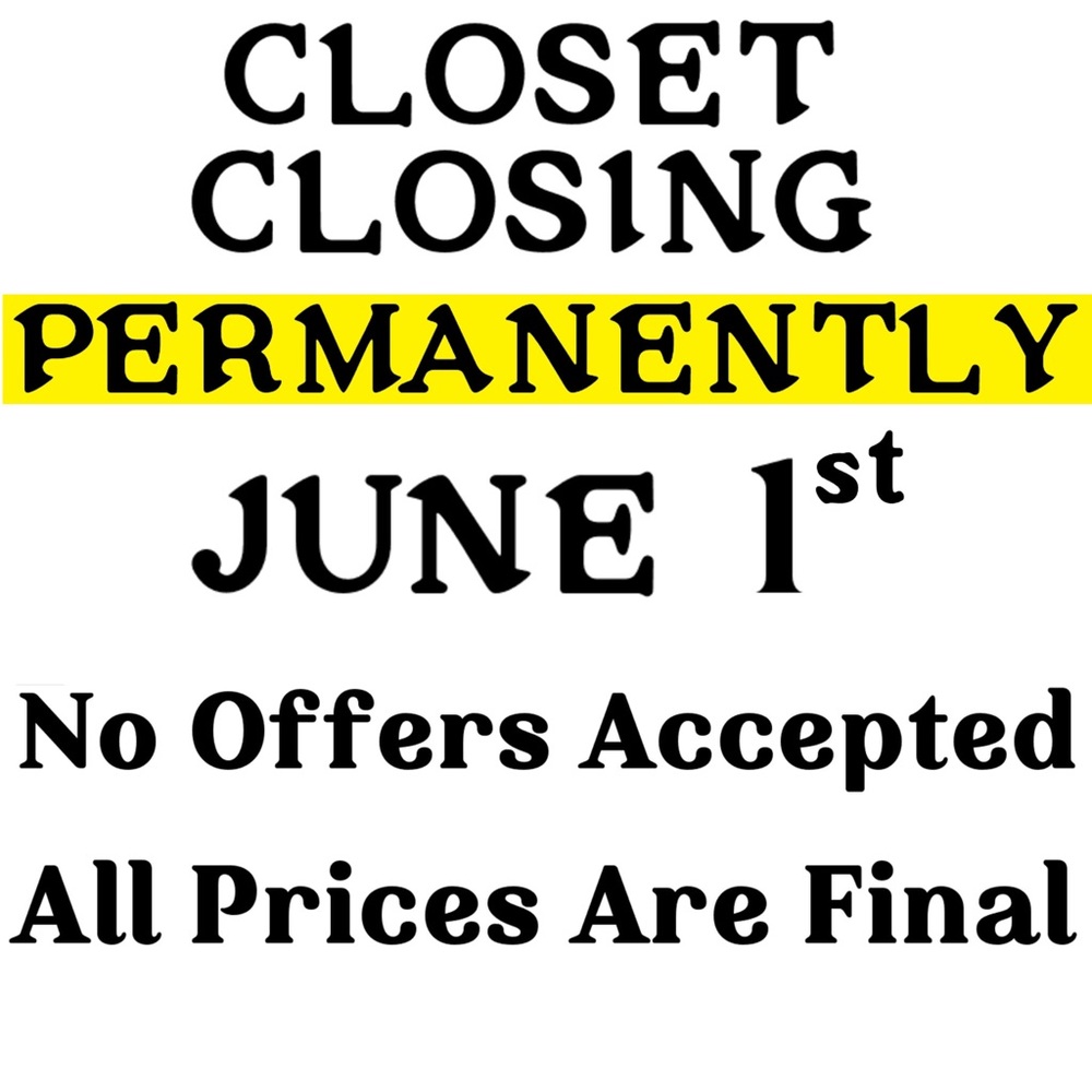 All prices are now final!!